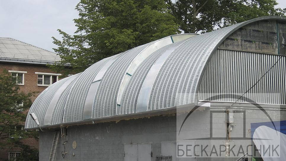 Строительство бескаркасной мансарды  в Новгородской области 